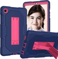 NIKCORP Oklopna maska za Samsung Galaxy Tab A7 Lite 8,7" trodijelna zaštitna futrola, tamnoplava